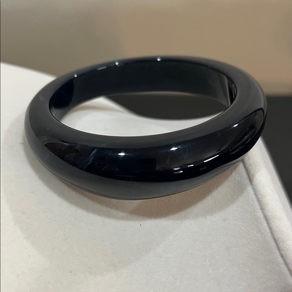 Piper K | Bangle Set (3) ~ Gold & Marbled Navy and Sky Blue - Picture 5 of 8